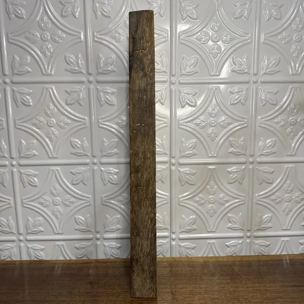 Antique Primitive Wooden Ladder Rustic Décor Brown Medium Wood Primitive